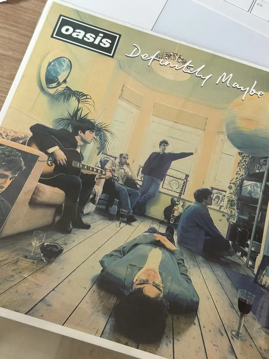 오아시스 1집 oasis definitely maybe lp